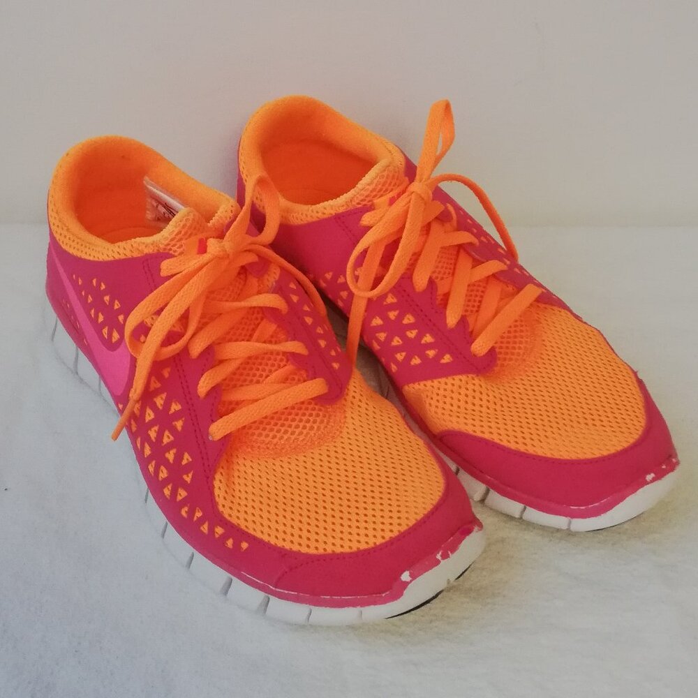 Nike Pink & Orange Women's Size 9 - Picture 6 of 13